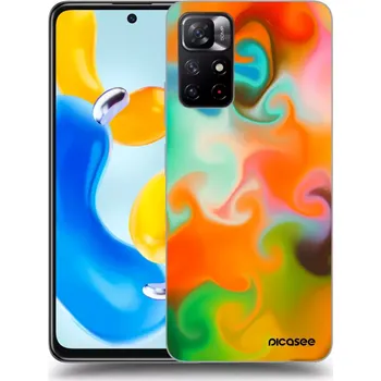 Pouzdro na mobilní telefon Picasee silikonový průhledný obal pro Xiaomi Redmi Note 11S 5G - Juice