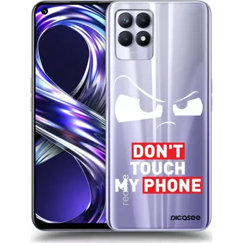 Pouzdro na mobilní telefon Picasee silikonový průhledný obal pro Realme 8i - Cloudy Eye - Transparent