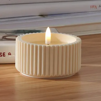 3Pagen LED čajové světlo krémová 000