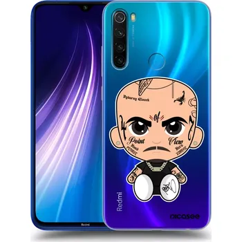 Pouzdro na mobilní telefon Picasee silikonový průhledný obal pro Xiaomi Redmi Note 8 - Separ