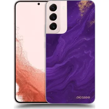 Pouzdro na mobilní telefon Picasee ULTIMATE CASE PowerShare pro Samsung Galaxy S22+ 5G - Fialová