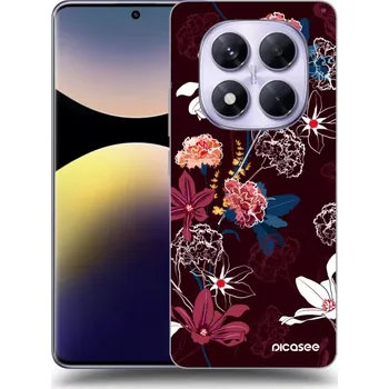 Pouzdro na mobilní telefon Picasee silikonový průhledný obal pro Xiaomi Redmi Note 14 Pro 5G - Dark Meadow