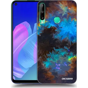 Pouzdro na mobilní telefon Picasee silikonový průhledný obal pro Huawei P40 Lite E - Space