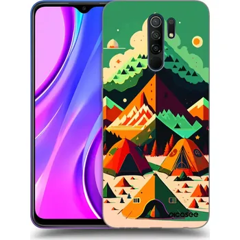 Pouzdro na mobilní telefon Picasee silikonový průhledný obal pro Xiaomi Redmi 9 - Alaska