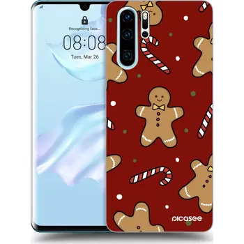Pouzdro na mobilní telefon Picasee silikonový průhledný obal pro Huawei P30 Pro - Gingerbread 2