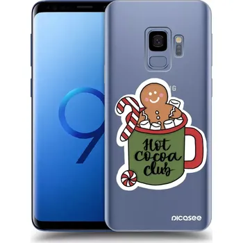 Pouzdro na mobilní telefon Picasee silikonový průhledný obal pro Samsung Galaxy S9 G960F - Hot Cocoa Club