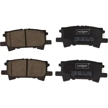 Brzdová destička Sada brzdových destiček, kotoučová brzda MAXGEAR 19-2884