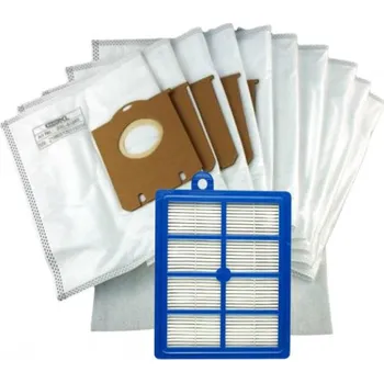 Sáček do vysavače AEG-ELECTROLUX-PHILIPS typ S-BAG alternativní sáčky 10ks + HEPA filtr