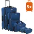 Jurhan Travel 44925 sada kufrů půlnoční modrá
