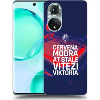 Pouzdro na mobilní telefon Picasee silikonový černý obal pro Honor 50 5G - FC Viktoria Plzeň E