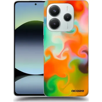 Pouzdro na mobilní telefon Picasee silikonový průhledný obal pro Xiaomi Redmi Note 14 4G - Juice