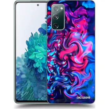 Pouzdro na mobilní telefon Picasee silikonový průhledný obal pro Samsung Galaxy S20 FE - Redlight