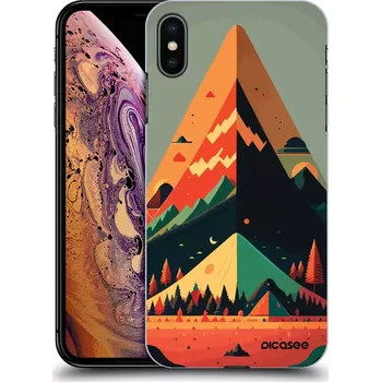 Pouzdro na mobilní telefon Picasee silikonový průhledný obal pro Apple iPhone XS Max - Oregon
