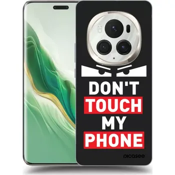 Pouzdro na mobilní telefon Picasee silikonový černý obal pro Honor Magic6 Pro - Shadow Eye - Transparent