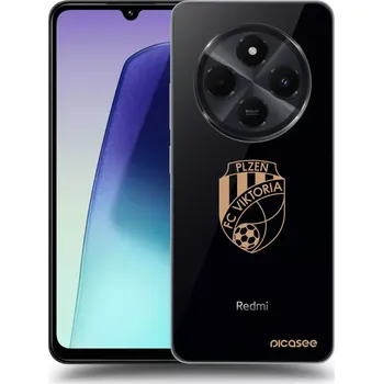 Pouzdro na mobilní telefon Picasee silikonový průhledný obal pro Xiaomi Redmi 14C - FC Viktoria Plzeň I