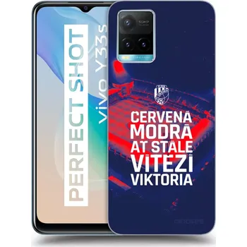 Pouzdro na mobilní telefon Picasee silikonový černý obal pro Vivo Y33s - FC Viktoria Plzeň E
