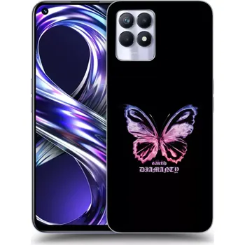 Pouzdro na mobilní telefon Picasee ULTIMATE CASE pro Realme 8i - Diamanty Purple