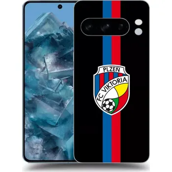 Pouzdro na mobilní telefon Picasee silikonový černý obal pro Google Pixel 9 Pro - FC Viktoria Plzeň H