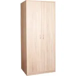 Kombinovaná šatní a policová skříň C505 Office 80x60 cm, český výrobek