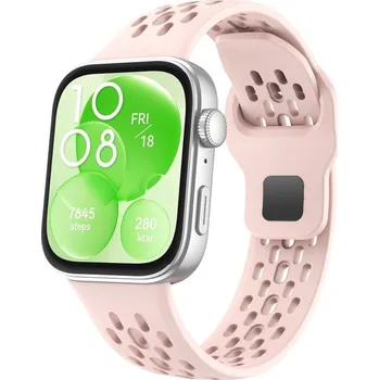 VSECHNONAMOBIL 109782 AIRY Silikonový řemínek pro Huawei Watch Fit 4 / Fit 4 Pro růžový