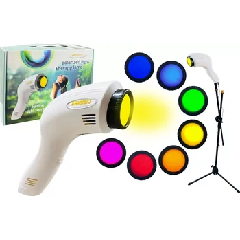Lampa pro světelnou terapii Biolampa ActiveBio + barevná terapie + velký stojan