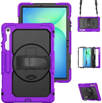 Pouzdro na tablet VSECHNONAMOBIL 109858 SOLID 360 Odolný obal pro Samsung Galaxy Tab S10 FE+ fialový