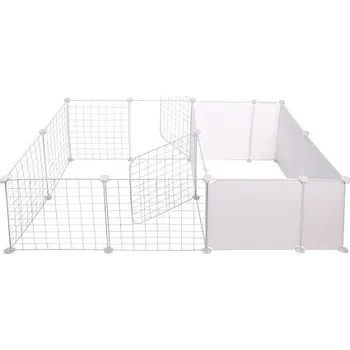 ohrádka pro malé zvíře Merco Azor 127 x 75 x 47 cm bílá