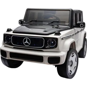 Dětské elektrovozidlo ELJET Dětské elektrické auto Mercedes EQG bílá/white Bílá + Doprava ZDARMA