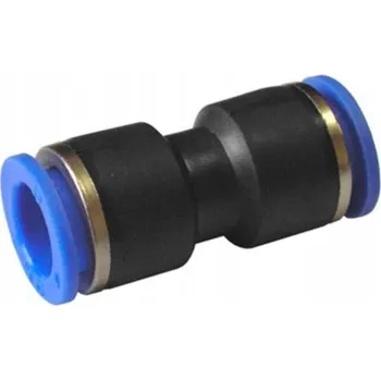 PNEUMATICKÁ SPOJKA 8x4 mm RYCHLOSPOJKA PŘÍMÁ ZÁSUVNÁ PRO HADICI