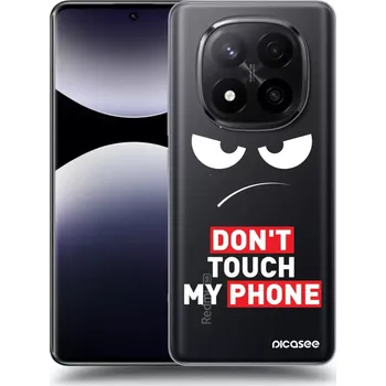 Pouzdro na mobilní telefon Picasee silikonový průhledný obal pro Xiaomi Redmi Note 14 Pro+ 5G - Angry Eyes - Transparent