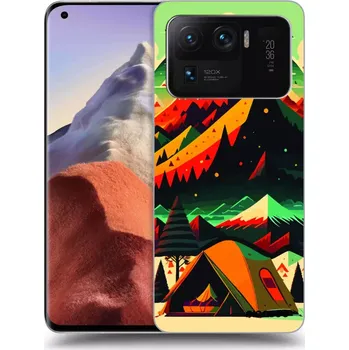 Pouzdro na mobilní telefon Picasee silikonový průhledný obal pro Xiaomi Mi 11 Ultra - Montreal