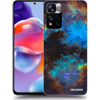 Pouzdro na mobilní telefon Picasee silikonový černý obal pro Xiaomi Redmi Note 11 Pro+ 5G - Space