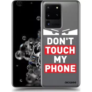 Pouzdro na mobilní telefon Picasee silikonový průhledný obal pro Samsung Galaxy S20 Ultra 5G G988F - Shadow Eye - Transparent