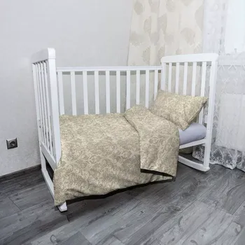 Povlečení Sablio Mikroplyšové povlečení do dětské postýlky Vintage luxus - 120x90 / 40x60