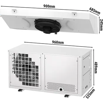 Mraznička G.Gastro Dělený mrazicí agregát - max. pro 7,5 m3 - stupeň ochrany IP 51