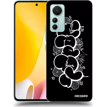Pouzdro na mobilní telefon Picasee silikonový průhledný obal pro Xiaomi 12 Lite - Throw UP