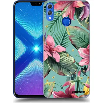 Pouzdro na mobilní telefon Picasee silikonový průhledný obal pro Honor 8X - Hawaii