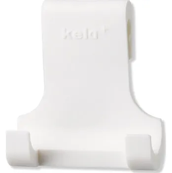 Držák na ručník KELA Háček silikon Tim bílá KL-20620