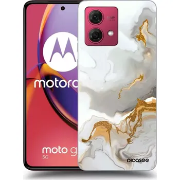 Pouzdro na mobilní telefon Picasee silikonový průhledný obal pro Motorola Moto G84 5G - Her