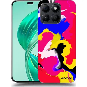Pouzdro na mobilní telefon Picasee silikonový průhledný obal pro Honor X8c - Watercolor