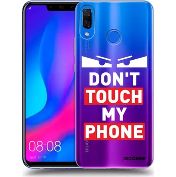 Pouzdro na mobilní telefon Picasee silikonový průhledný obal pro Huawei Nova 3 - Shadow Eye - Transparent