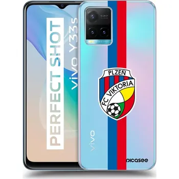 Pouzdro na mobilní telefon Picasee silikonový průhledný obal pro Vivo Y33s - FC Viktoria Plzeň H