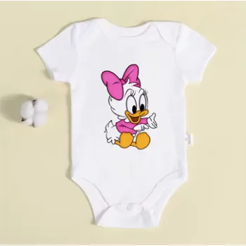 Kojenecký body Kojenecké bílé body s roztomilými postavičkami Disney Motiv: DP0203, Velikost: 24 měsíců