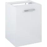 NoName A857973806 / ROCA / KWADRO / BOČNÍ MODUL 40 CM S NÁKLADNÍM KOŠEM, K DOPLNĚNÍ SKŘÍŇKAMI A PULTOVNÍMI DESKAMI, BÍLÝ LESKL / NÁHRADNÍ DÍL 167636 /