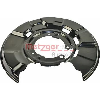 Brzdový kotouč Ochranný plech proti rozstřikování, brzdový kotouč METZGER 6115066
