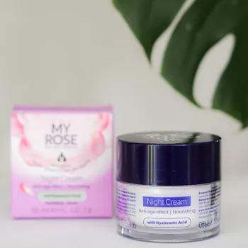 Pleťový krém Regenerační noční krém My Rose 50 ml