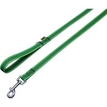 Vodítko pro psa Bafpet Pogumované vodítko - Zelená, Délka: 20mm × 150cm, 18211A