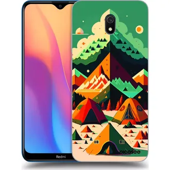 Pouzdro na mobilní telefon Picasee silikonový průhledný obal pro Xiaomi Redmi 8A - Alaska