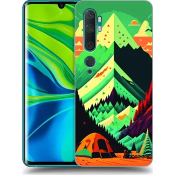 Pouzdro na mobilní telefon Picasee silikonový průhledný obal pro Xiaomi Mi Note 10 (Pro) - Whistler