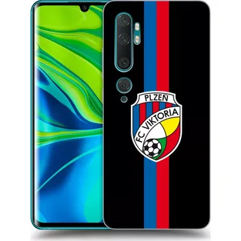 Pouzdro na mobilní telefon Picasee silikonový černý obal pro Xiaomi Mi Note 10 (Pro) - FC Viktoria Plzeň H